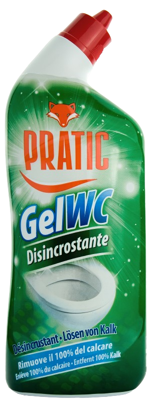 PRATIC GEL WC DISINCROSTANTE 750ml WC čistič