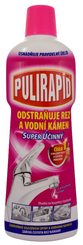 PULIRAPID aceto 750ml na rez a vodní kámen