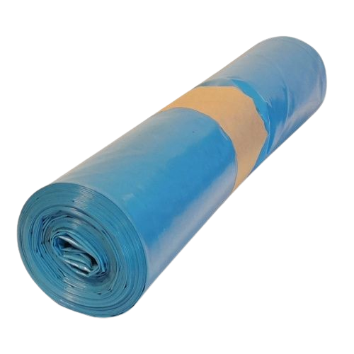 Pytle na odpad 240l, 10ks/role, 80my, 100x120cm, modré