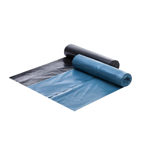 Pytle na odpad LDPE 120l, 25ks/role, 60my, 70x110cm, černé