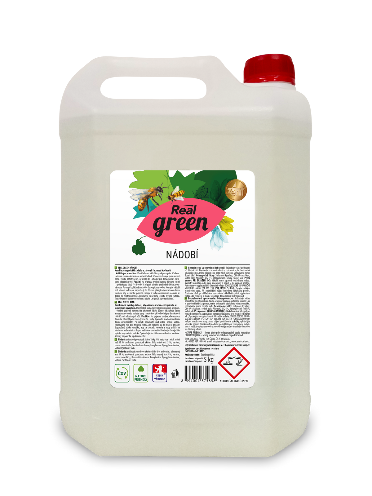 Real green na nádobí 5kg