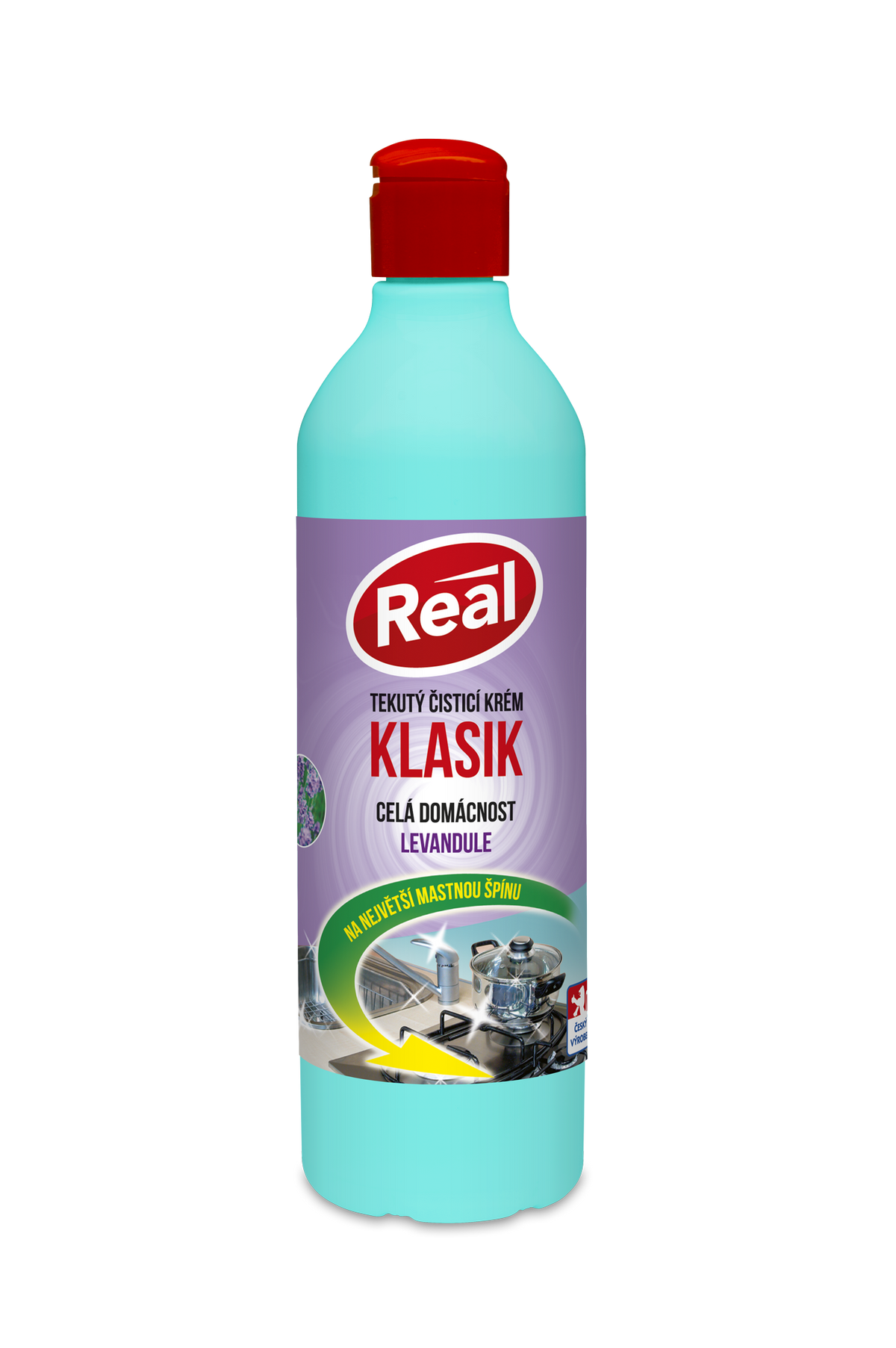 Real KLASIK 600g Levandule, čistící krém