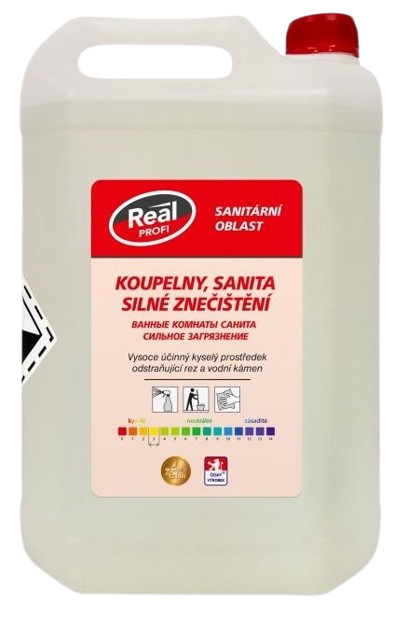 Real profi koupelny, sanita silné znečištění 5l