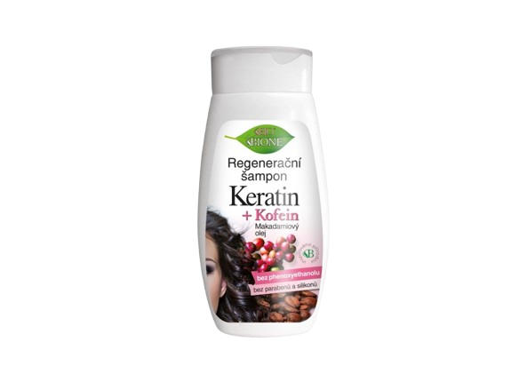 Regenerační šampon KERATIN + KOFEIN 260ml