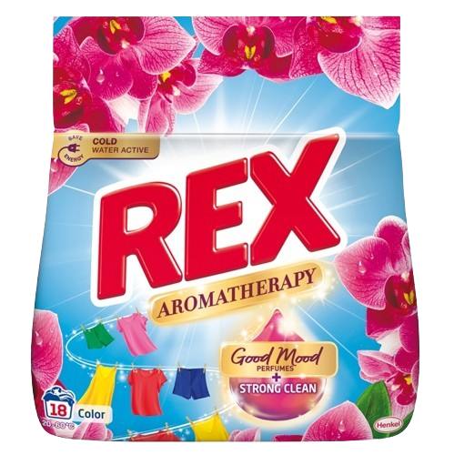 REX prášek na barevné prádlo 18PD