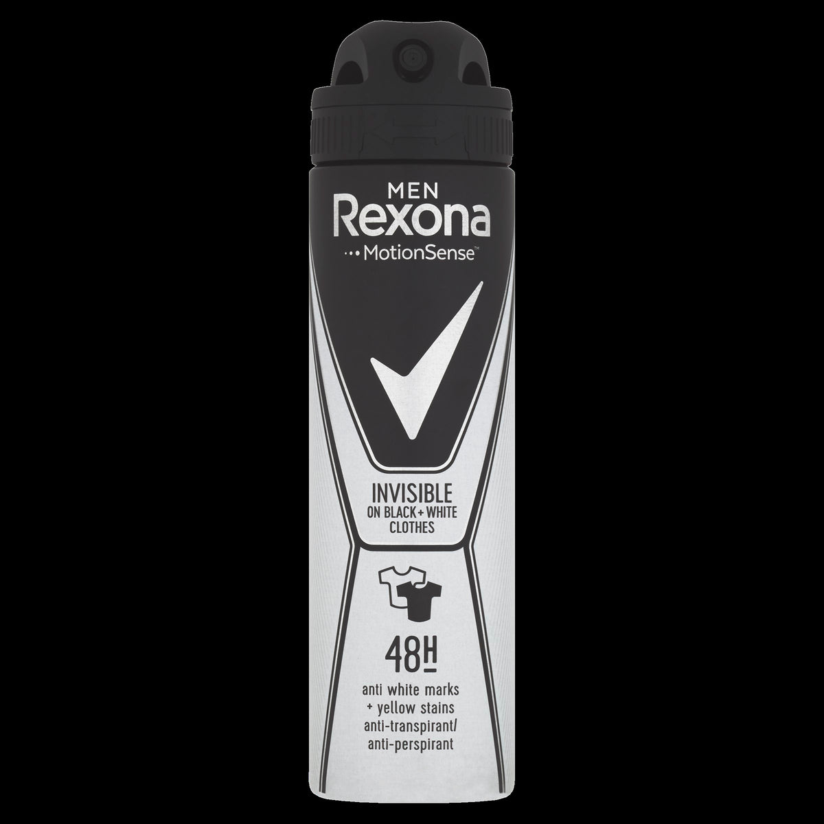 Rexona Men AP sprej Invisible Black&White 150ml