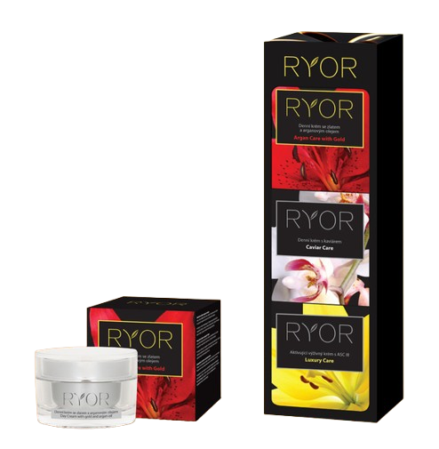 RYOR Denní krém se zlatem a arganovým olejem 50ml kelímek