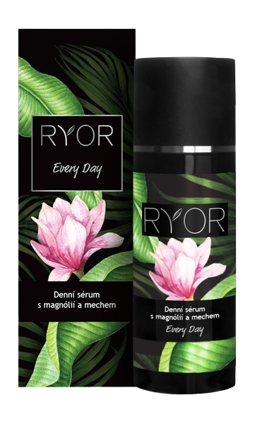 RYOR Denní sérum s magnólií a mechem 50ml
