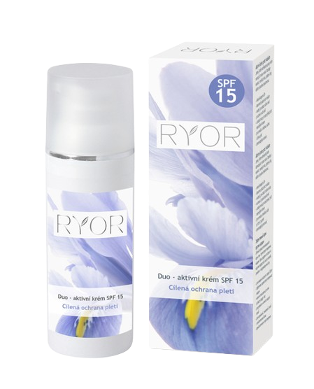 RYOR Duo-aktivní krém SPF 15 50ml dávkovač RYOR