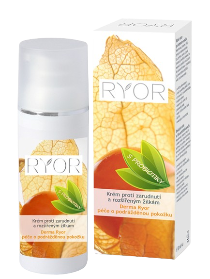 RYOR Krém proti zarudnutí a rozšířeným žilkám 50ml dávkovač