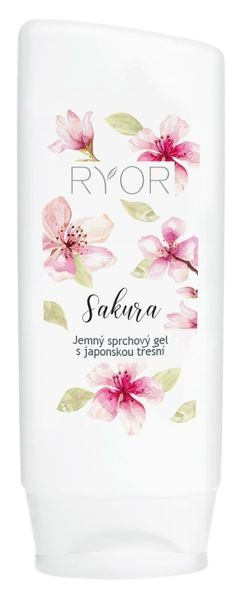 RYOR Sprchový gel s japonskou třešní Sakura 200ml