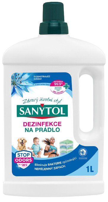 SANYTOL dezinfekce na prádlo Active fresh 1l