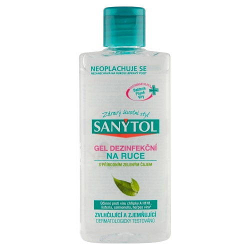 SANYTOL dezinfekční gel 75ml na ruce