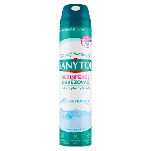 SANYTOL dezinfekční osvěžovač vzduchu Horská vůně 300ml