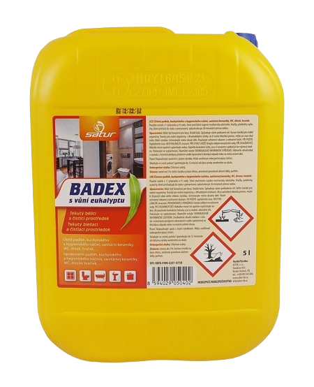 Satur BADEX s vůní Eukalyptu 5l dezinfekce