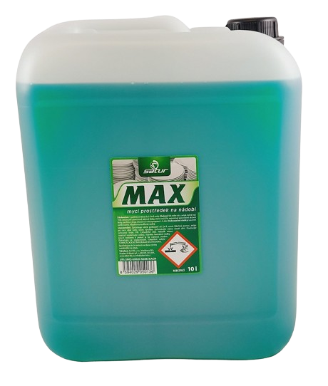 Satur MAX na nádobí 10l s vůní citrónů