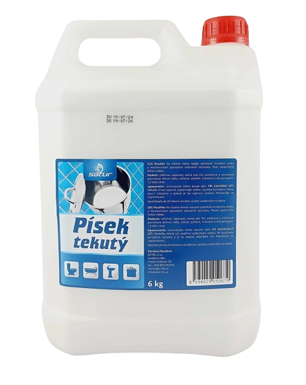 Satur tekutý písek 6kg/5l Citron