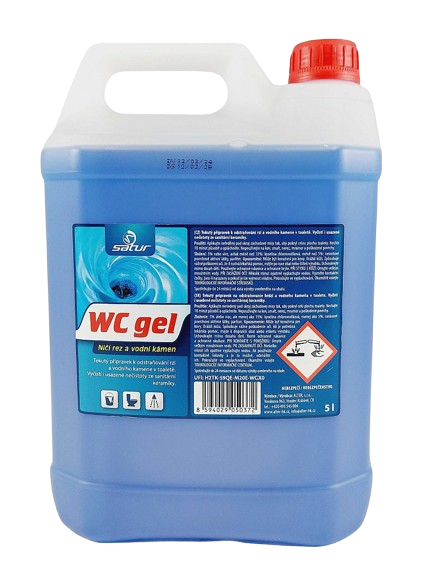 Satur WC gel 5l na čištění toalet