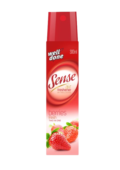 Sense Osvěžovač vzduchu Berries 300ml sprej Welldone