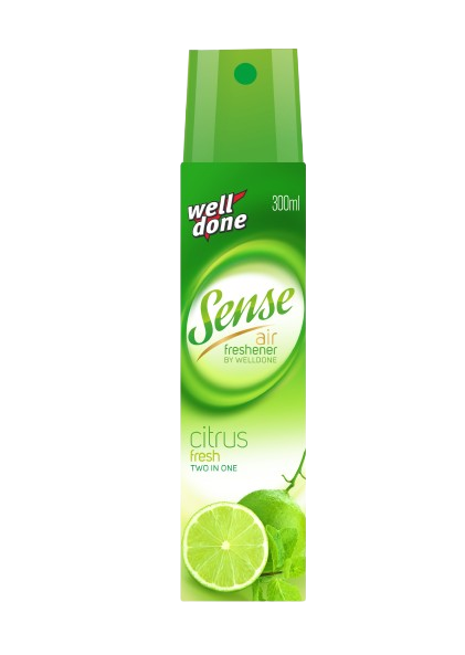 Sense Osvěžovač vzduchu Citrus 300ml sprej Welldone