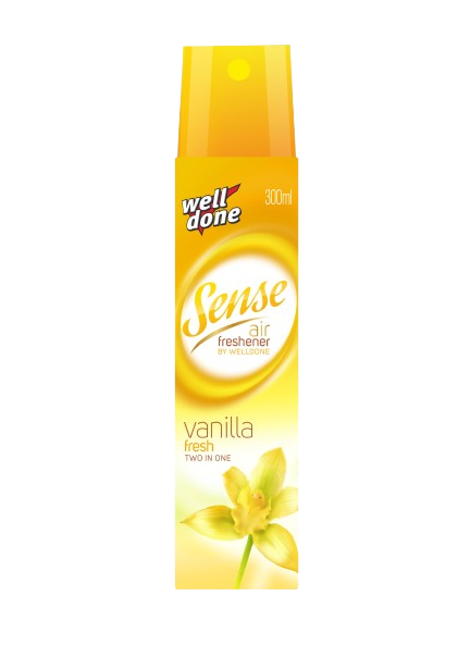 Sense Osvěžovač vzduchu Vanilla 300ml sprej Welldone