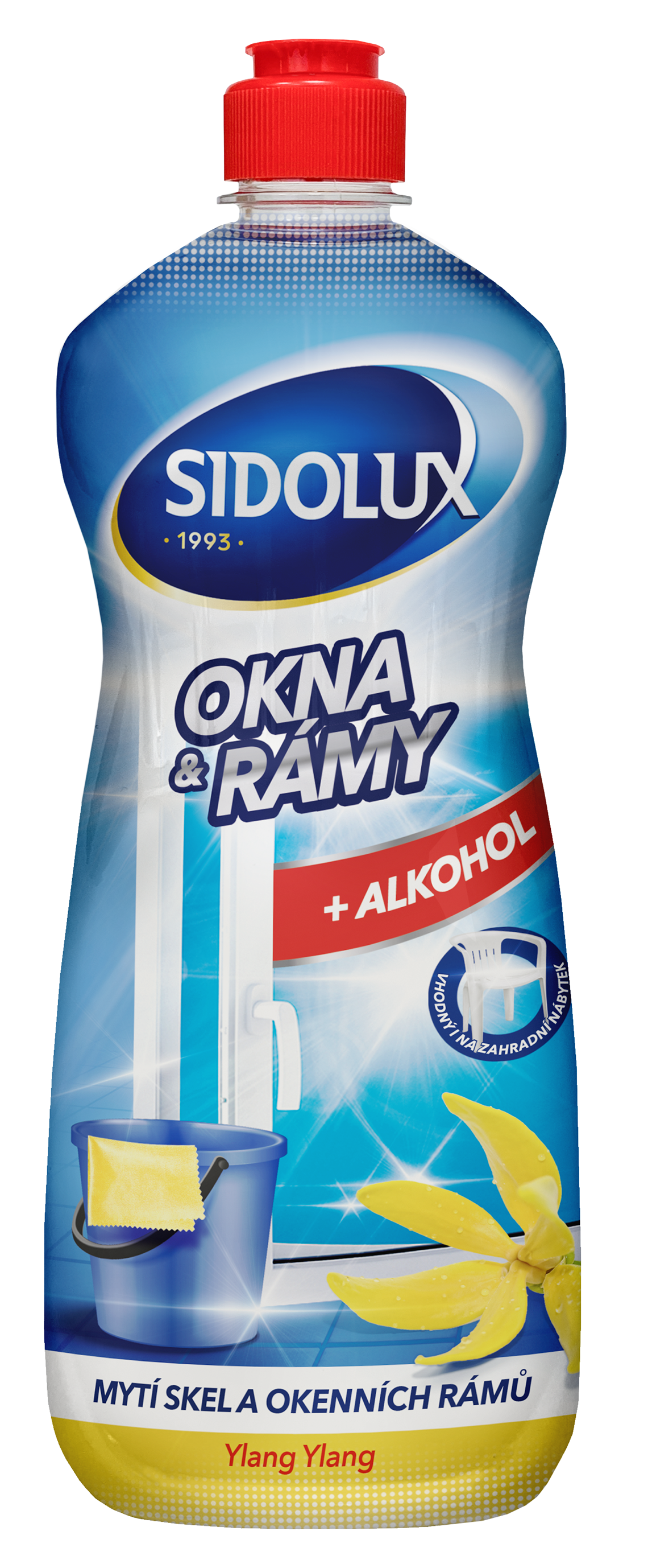 SIDOLUX OKNA & RÁMY YLANG YLANG 1l