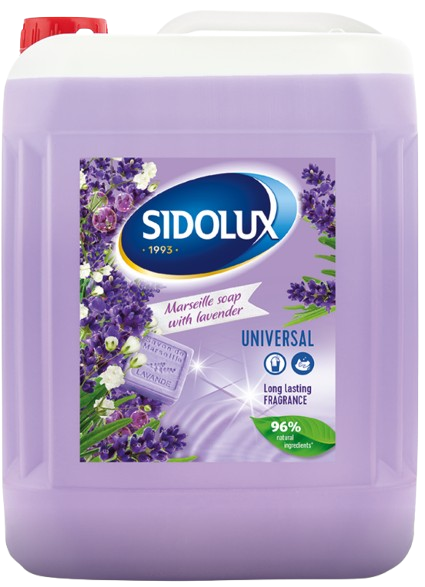 SIDOLUX UNIversal SODA POWER MARSEILLSKÉ MÝDLO S LEVANDULÍ 5l