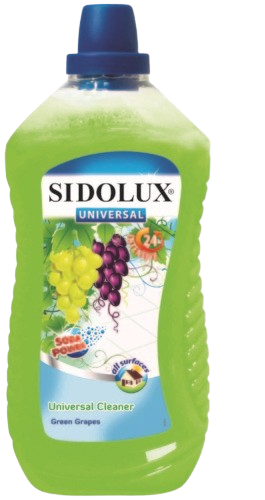 SIDOLUX UNIVERSAL soda power s vůní Green Grapes 1l