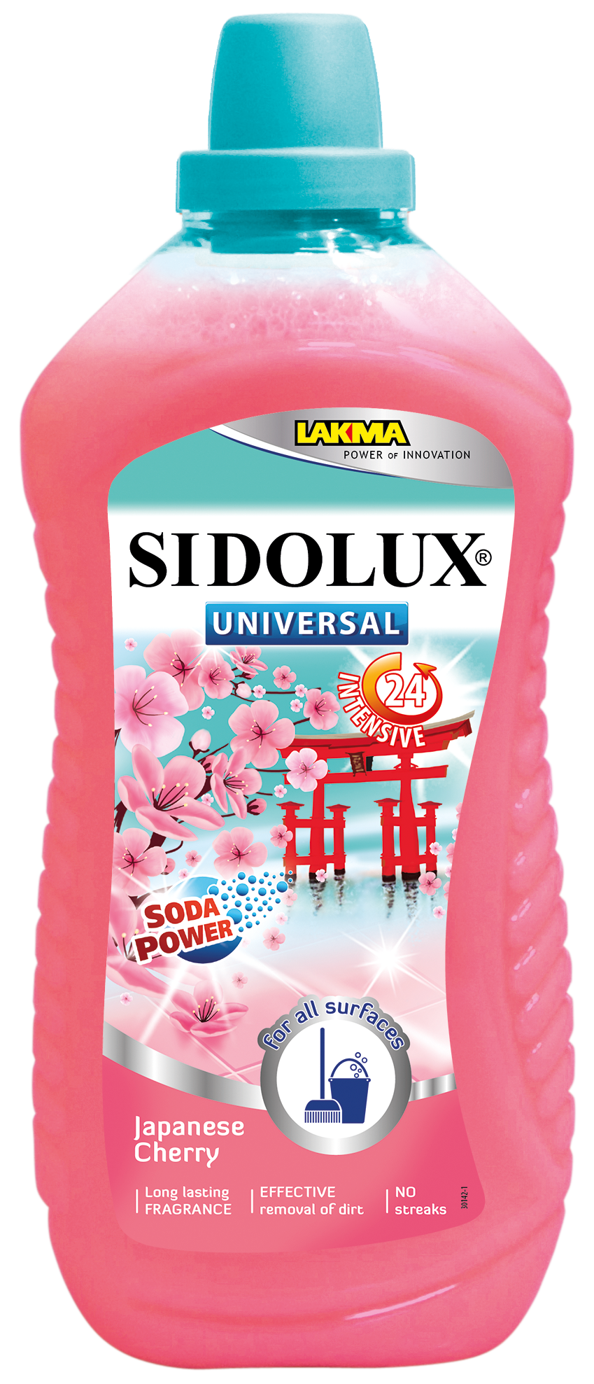 SIDOLUX UNIVERSAL soda power s vůní Japanese cherry 1l
