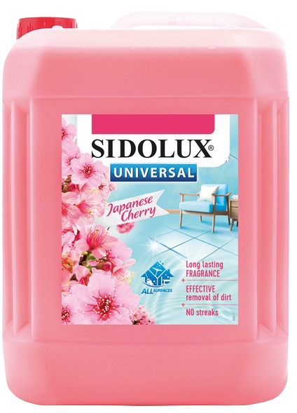 SIDOLUX UNIVERSAL soda power s vůní Japanese cherry 5l