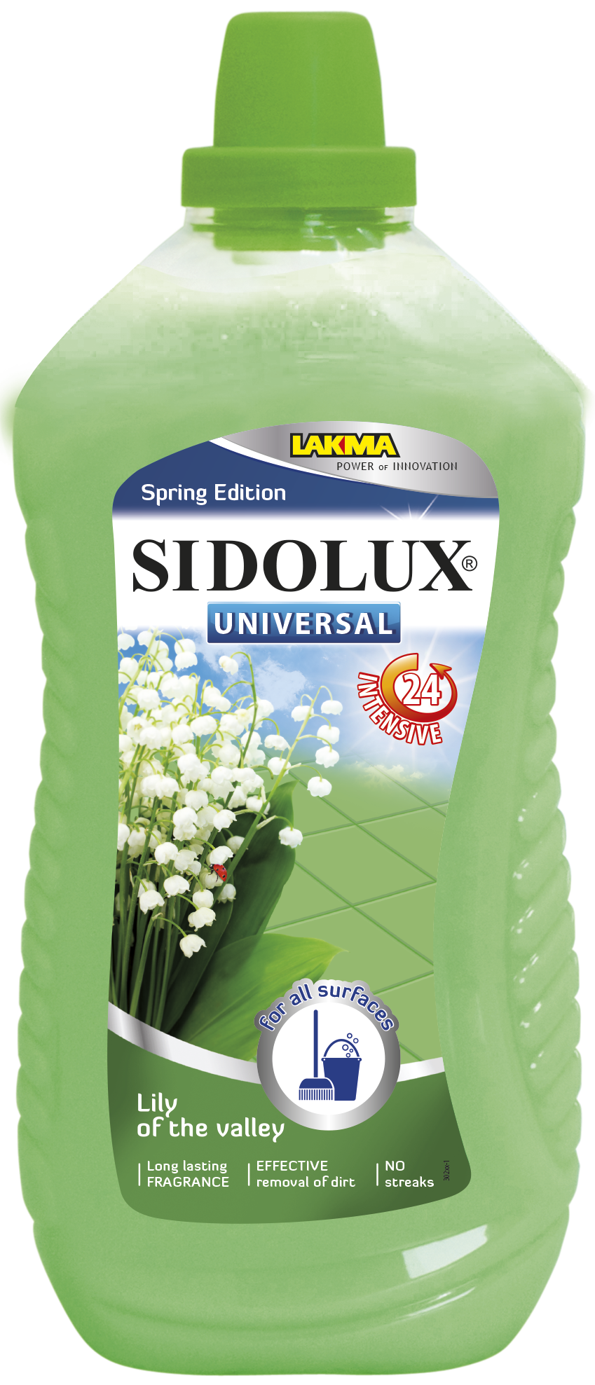 SIDOLUX UNIVERSAL soda power s vůní Konvalinka 1l