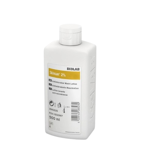 Skinsan 2% 500ml (náhrada za Skinsan scrub N 500ml mycí emulze) - exp. 7/26