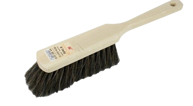 Smetáček dřevěný ruční, 6 řad, směs 50/50