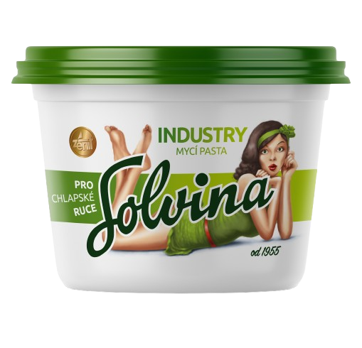 Solvina INDUSTRY 450g (jen pro podniky) mycí pasta na ruce