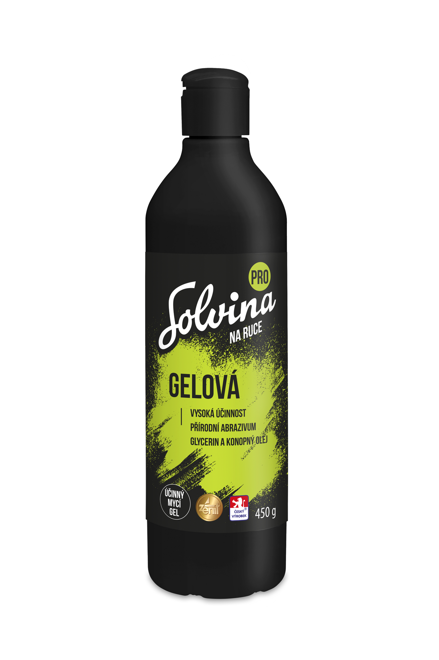 Solvina PRO gel 450g na ruce, gelová