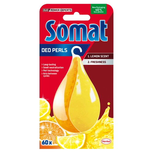 Somat DEO perly Lemon&Orange 60 mytí, vůně do myčky