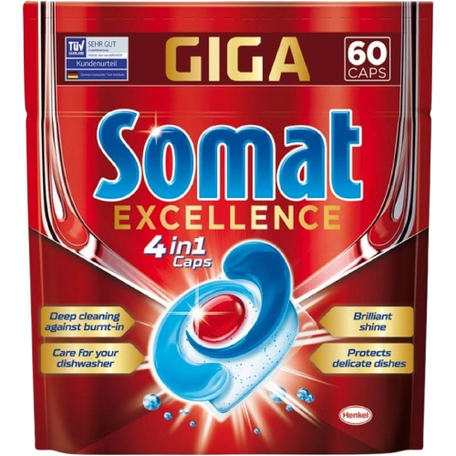 Somat EXCELLENCE 4in1 60ks tablety do myčky
