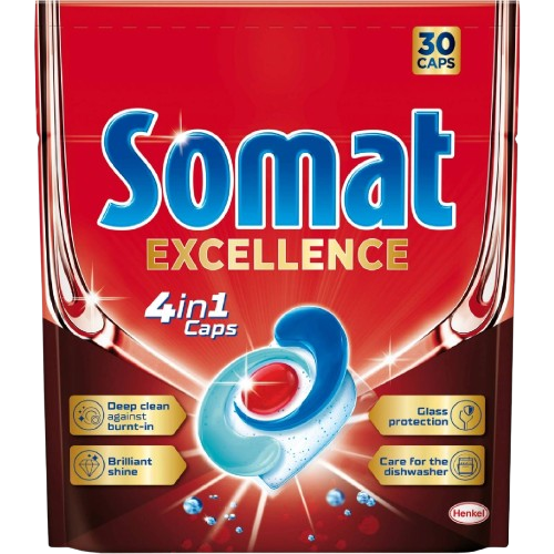 Somat Excellent tablety do myčky 4v1 30ks