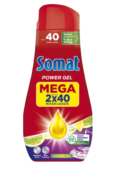 Somat gel 2x720ml/bal MEGA Lemon 80MD
