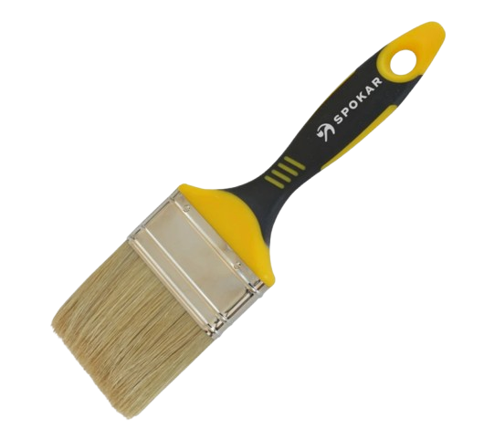 Štětec plochý 81218 - 2,5", dvoukomp. drž.