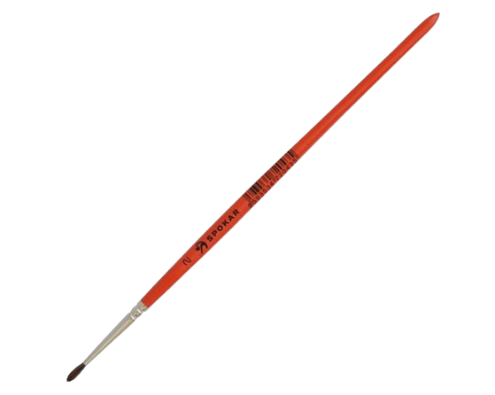 Štětec retušovací kulatý S 7245/313 červený 2