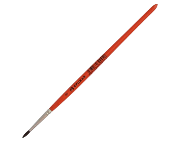 Štětec retušovací kulatý S 7245/313 červený 3