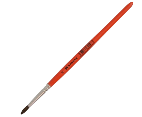 Štětec retušovací kulatý S 7245/313 červený 6
