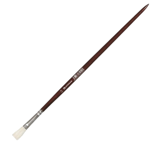 Štětec umělecký plochý 8230 mořený 10