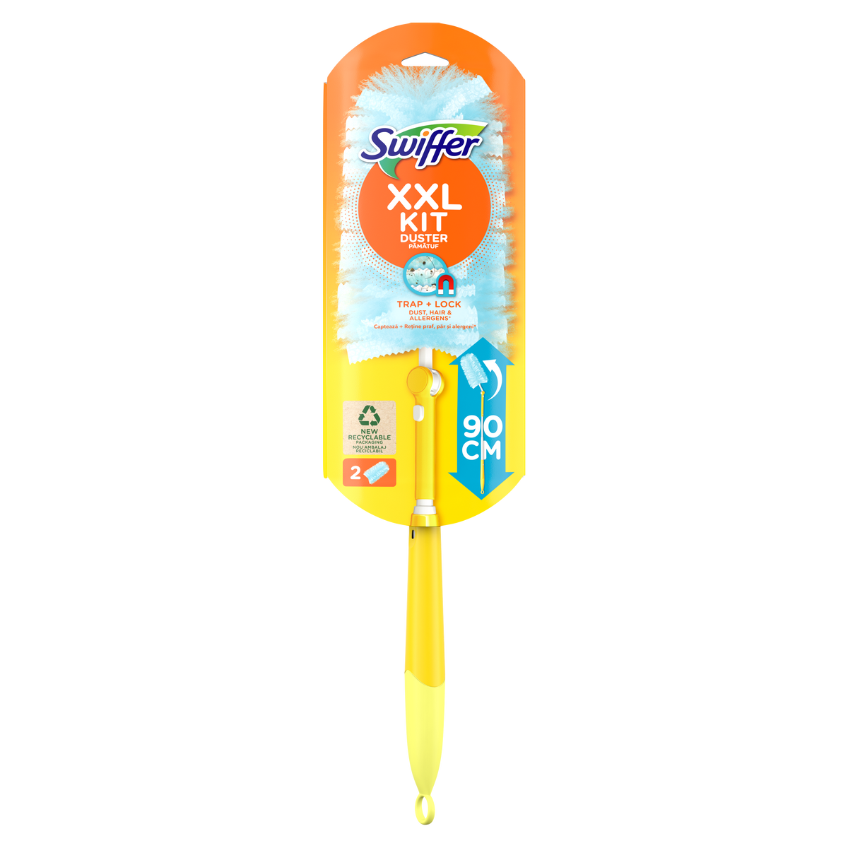 Swiffer Sada XXL KIT (násada+2 prachovky)