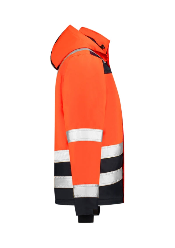 Pracovní bunda unisex Midi Parka High Vis Bicolor T51