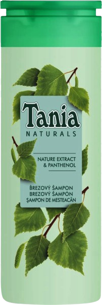 Tania Naturals šampon bříza 400ml
