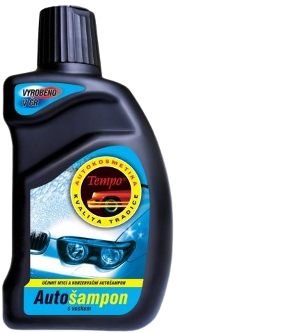 Tempo autošampon s voskem 300ml