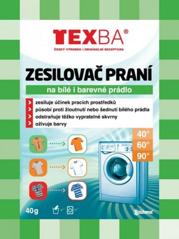 TEXBA zesilovač praní 40g