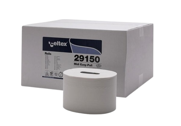 Toaletní papír Celtex Prime Easy-Pull 2vrstvý středové odvíjení, 150m (12ks)